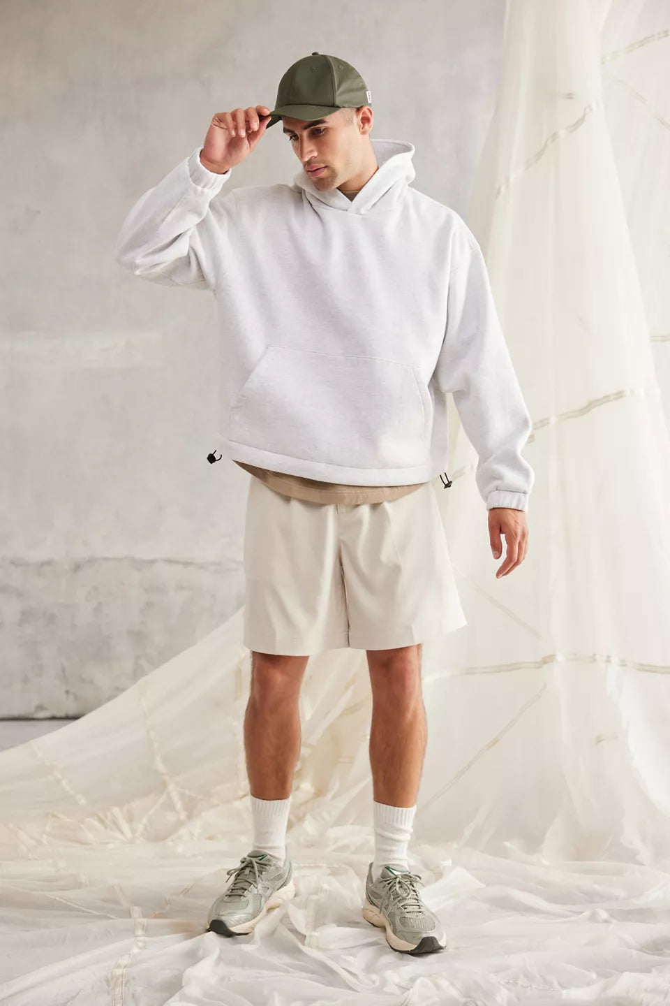 Jump Shot Boxy Fit Hoodie