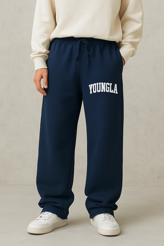Youngla Baggy Fit Terry Trouser