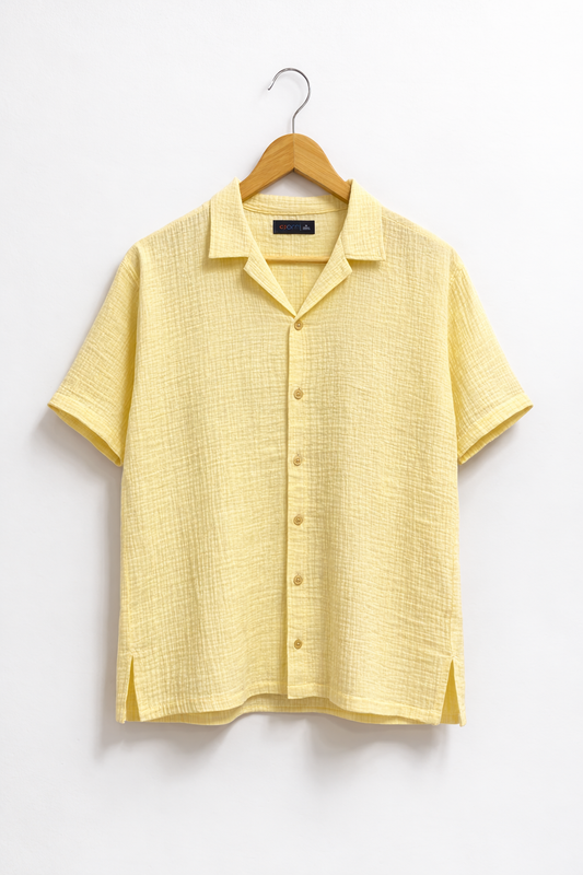 Waffle Cotton Lightweight Shirt