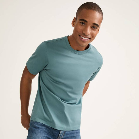 Cotton Jersey Crewneck T-shirt
