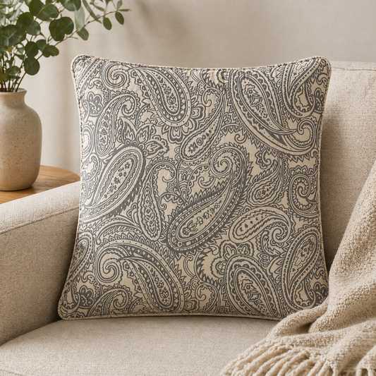 Dunelm Vintage Embroidered Pillowcase 45x45 cm