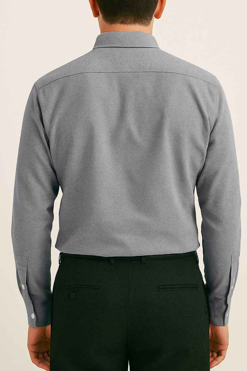 Men’s Classic Oxford Shirt – Grey