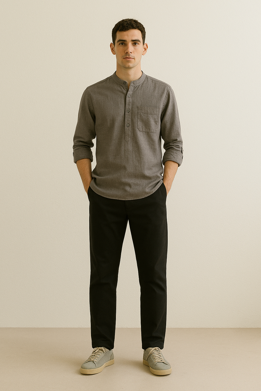 Men linen kurta Shirt