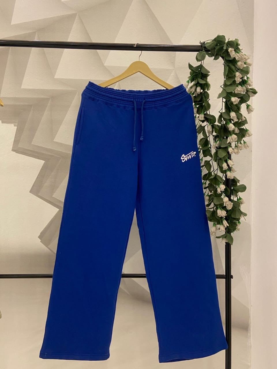 STWD Wide-Leg Fleece Trousers