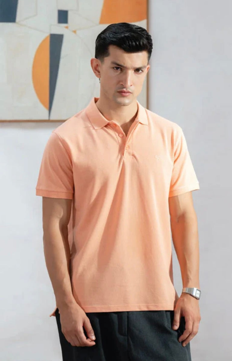 Cotton Basic Polo Shirt