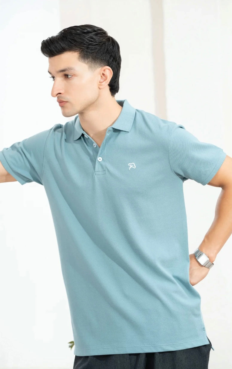 Cotton Basic Polo Shirt