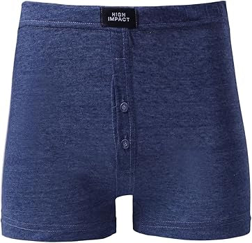 Men Boxer High Impact Cotton Blend 3Pack Briefs Trunk