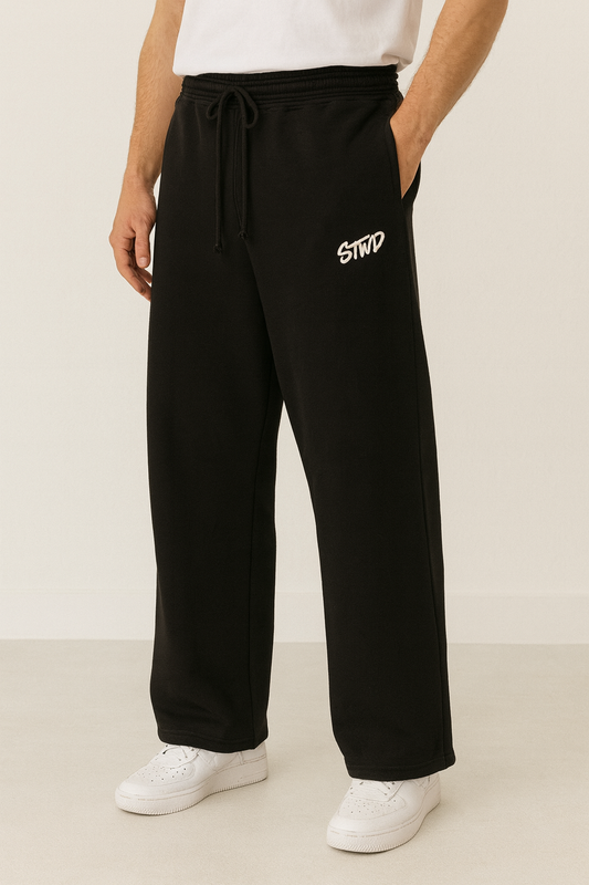 STWD Wide-Leg Fleece Trousers