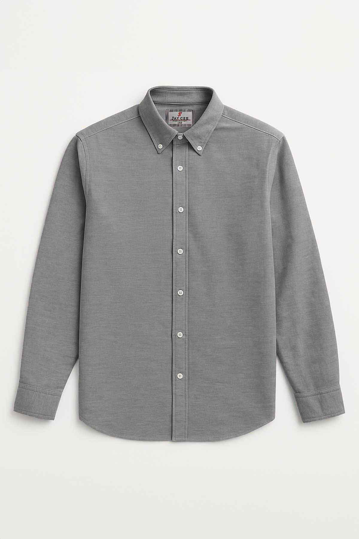 Men’s Classic Oxford Shirt – Grey