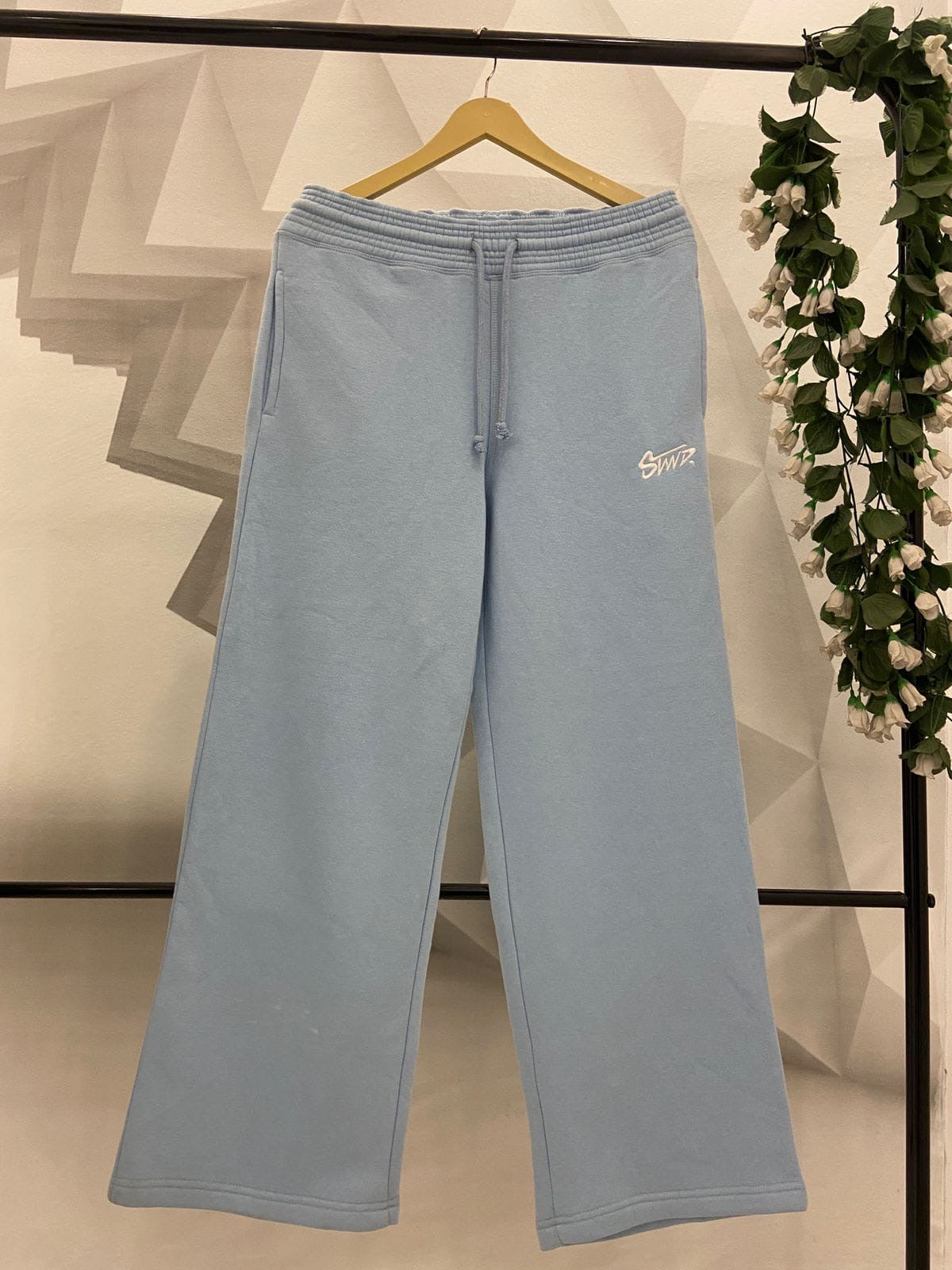 STWD Wide-Leg Fleece Trousers