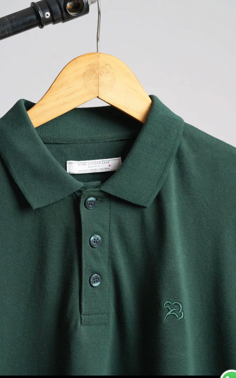 Cotton Basic Polo Shirt