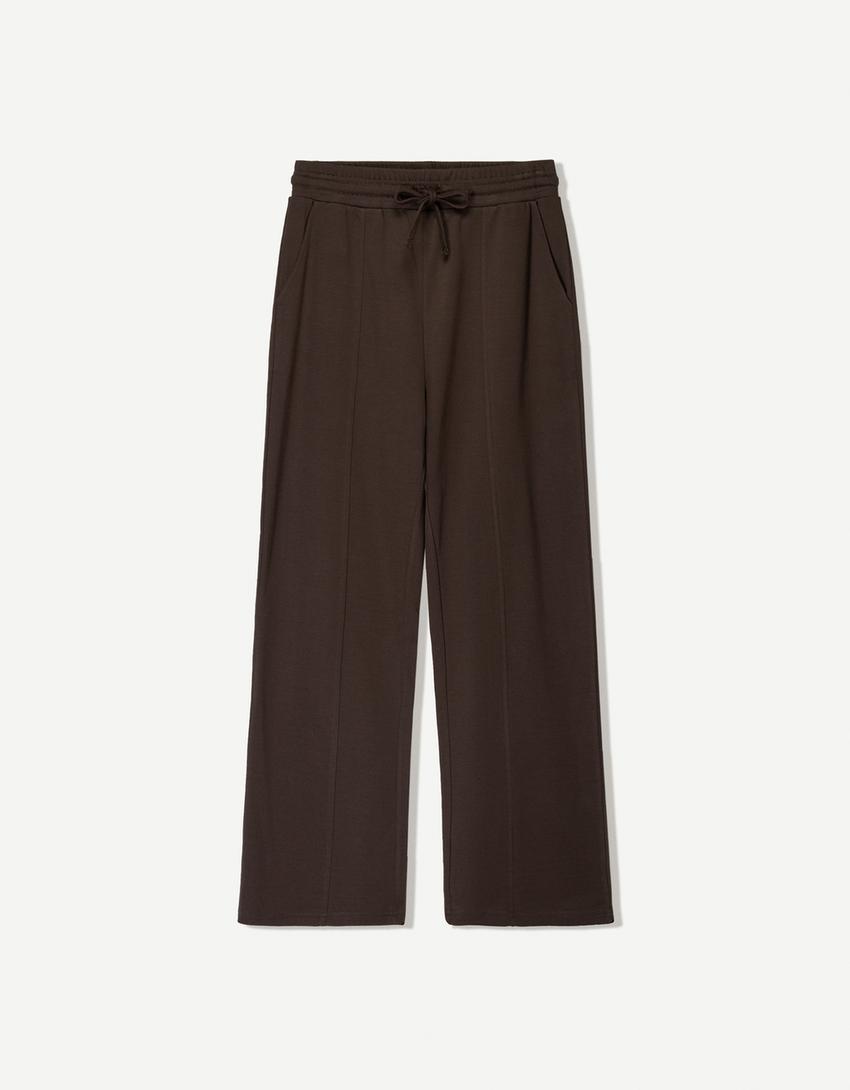 Men’s Relaxed Fit Wide-Leg Lounge Pants