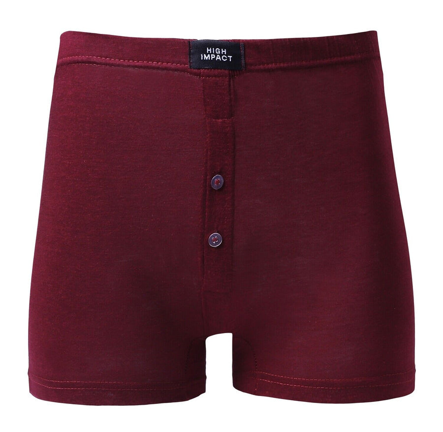Men Boxer High Impact Cotton Blend 3Pack Briefs Trunk