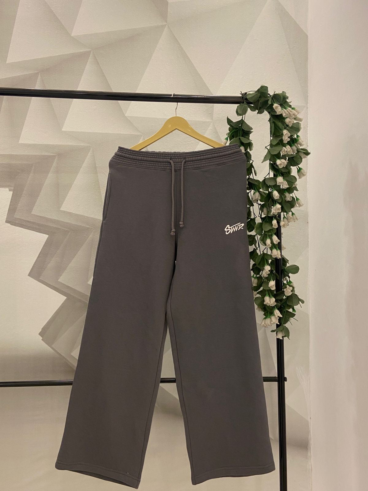 STWD Wide-Leg Fleece Trousers