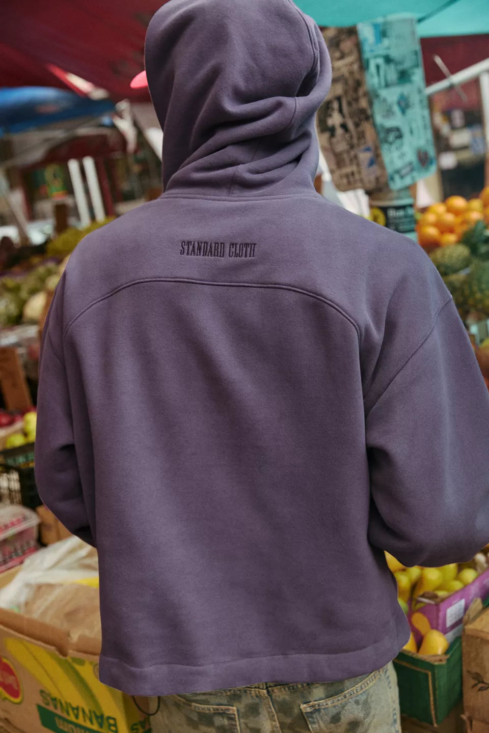 Jump Shot Boxy Fit Hoodie