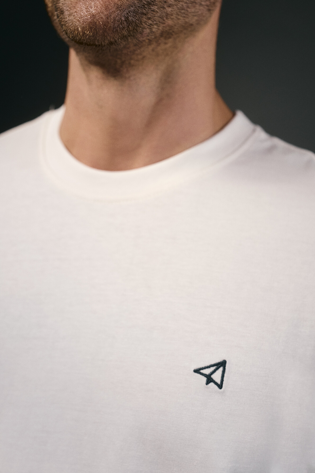 Men’s Solid Long Sleeve Cotton T-Shirt