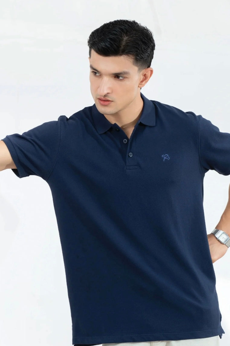Cotton Basic Polo Shirt