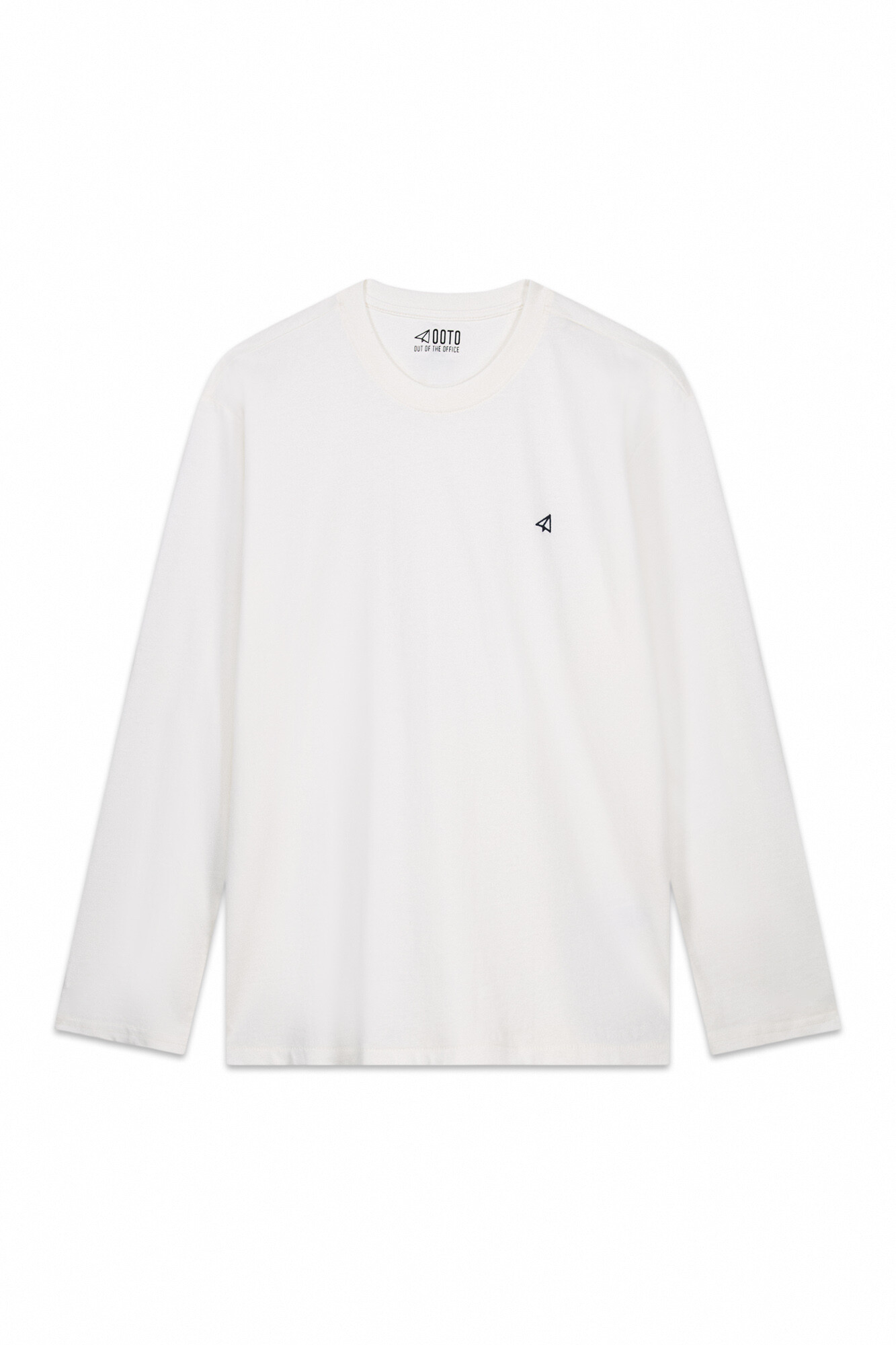 Men’s Solid Long Sleeve Cotton T-Shirt