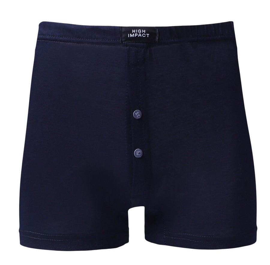 Men Boxer High Impact Cotton Blend 3Pack Briefs Trunk