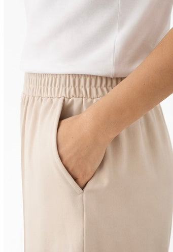 Pleated Wide Leg Trouser