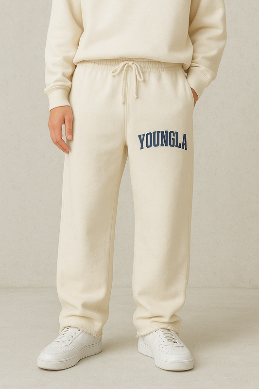 Youngla Baggy Fit Terry Trouser