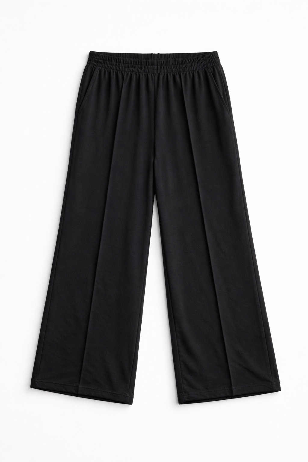 Pleated Wide Leg Trouser