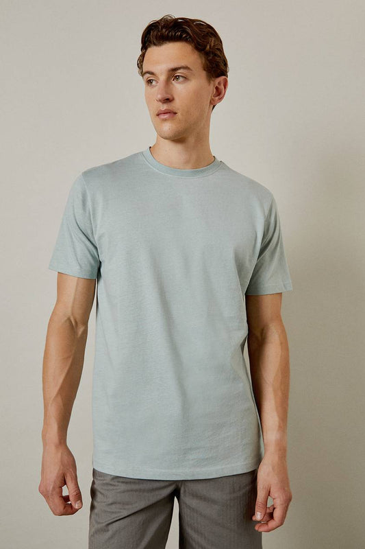 Cotton Jersey Crewneck T-shirt