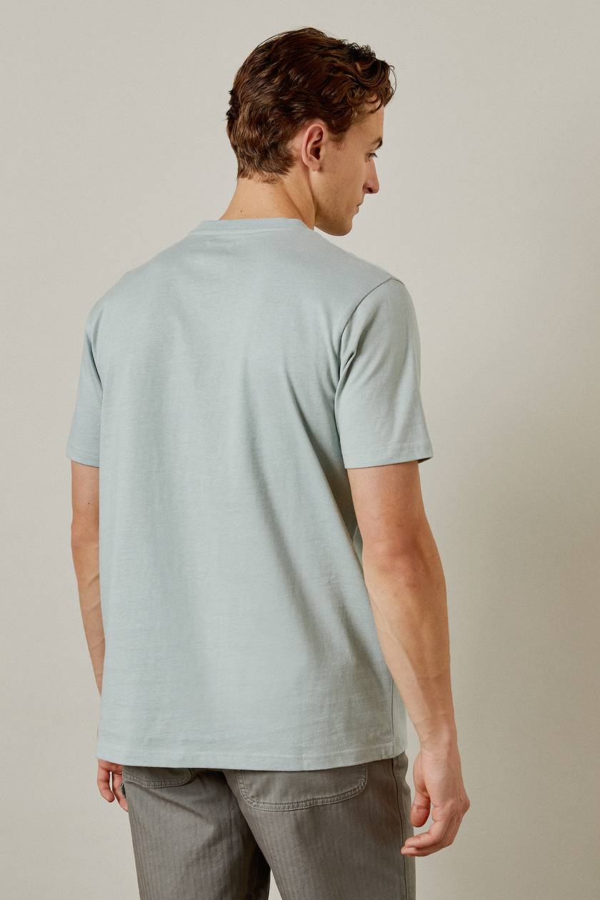 Cotton Jersey Crewneck T-shirt