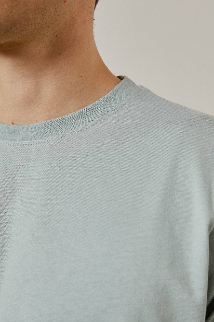 Cotton Jersey Crewneck T-shirt