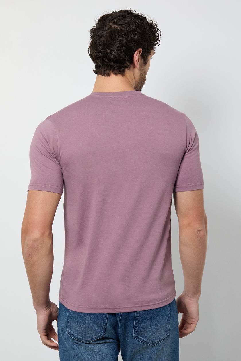 Henley Cotton Tshirt