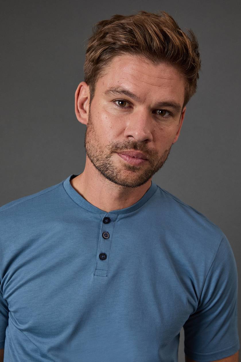 Henley Cotton Tshirt