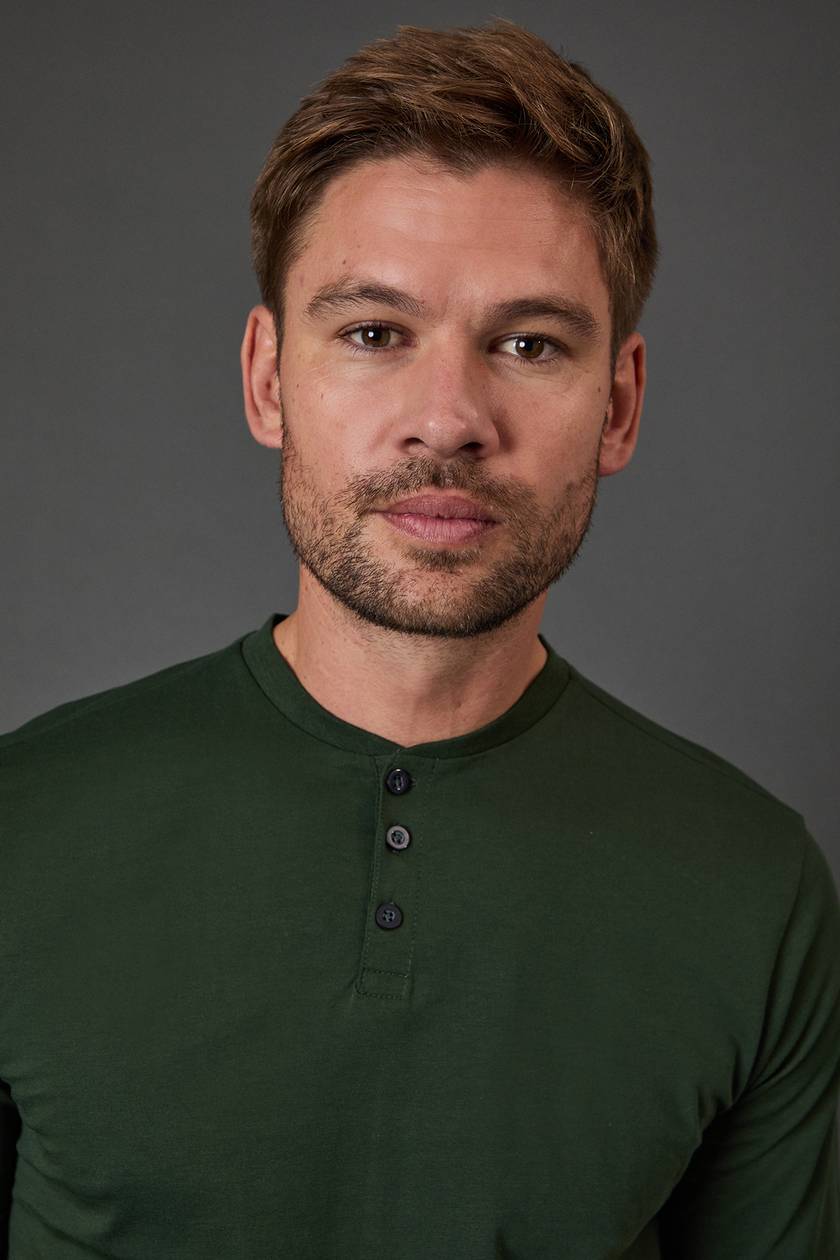 Henley Cotton Tshirt